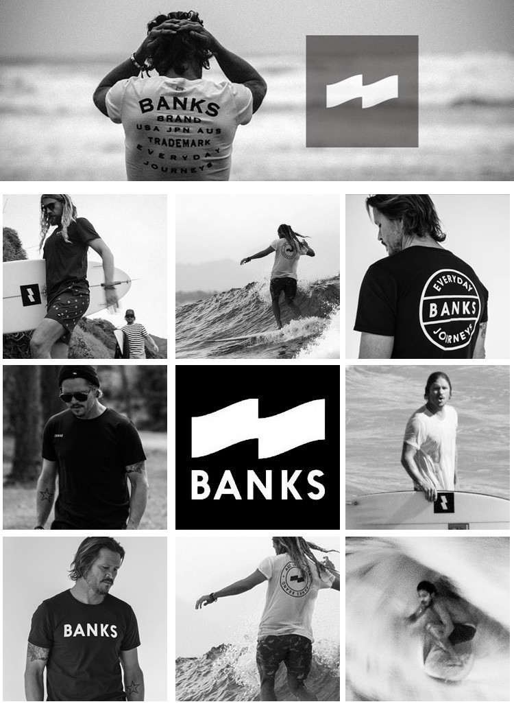 【BANKS バンクス】ロンハーマン取り扱いブランド◎ 新品 フラッグプリント Tシャツ ワイン M オーガニックコットン!!（S.Lに変更可能）の画像5