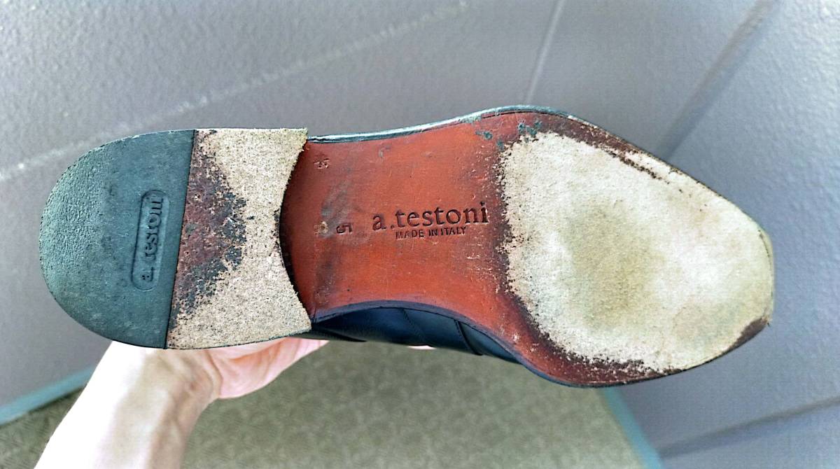 史上一番安い ア テストーニ a.testoni ダブルモンクストラップ ドレス
