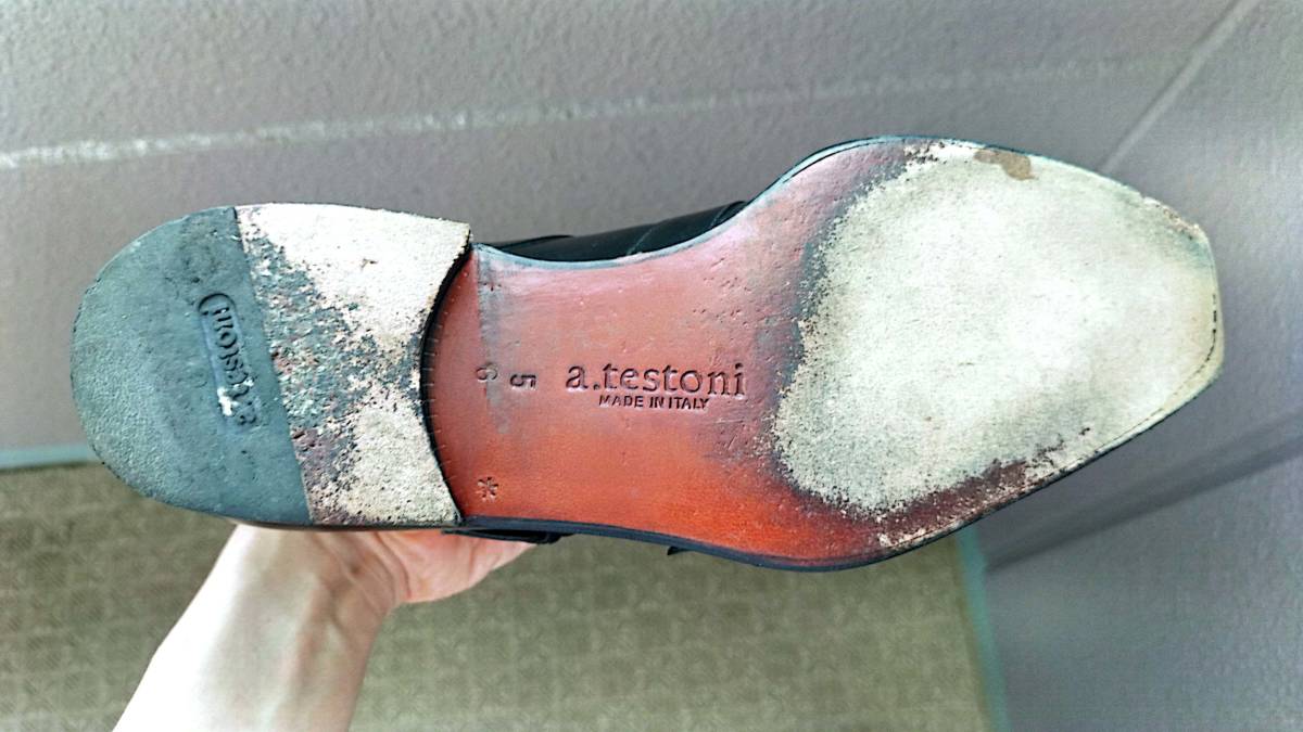 史上一番安い ア テストーニ a.testoni ダブルモンクストラップ ドレス