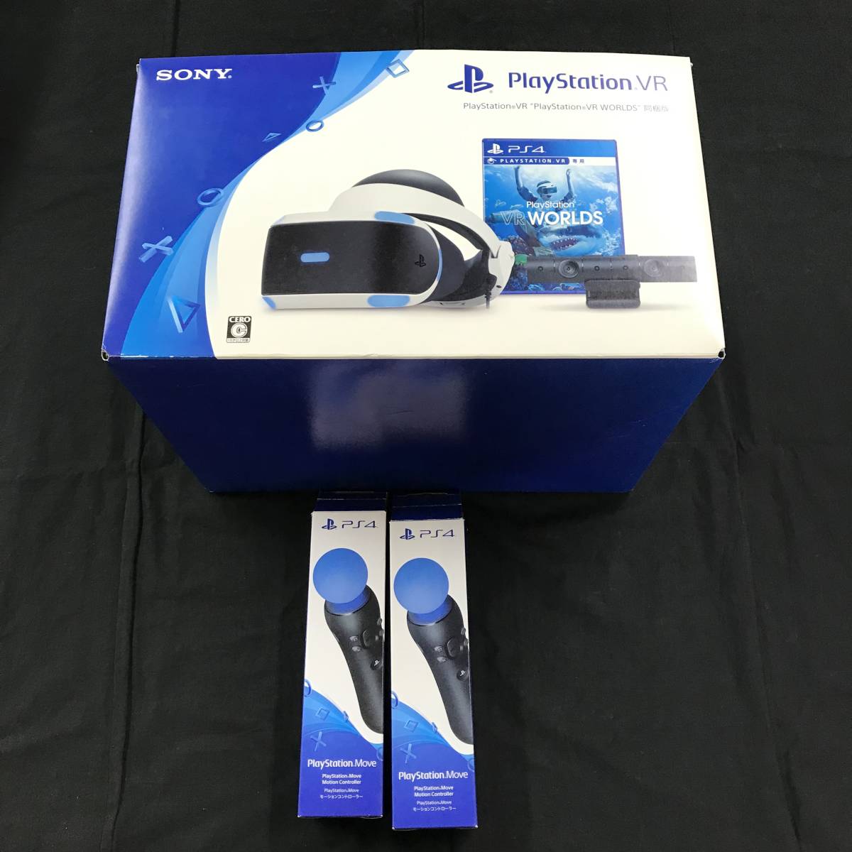 gt209 送料無料！動作品 3点セット PlayStation VR WORLDS同梱版 CUHJ