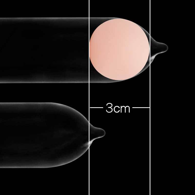 陰茎延長 伸張 ボール ビーズ コンドーム用 早漏防止 長持ち 股間増大 ソフトシリコン エクステンダー ペニス ヘッド 2個 送料別途_画像6