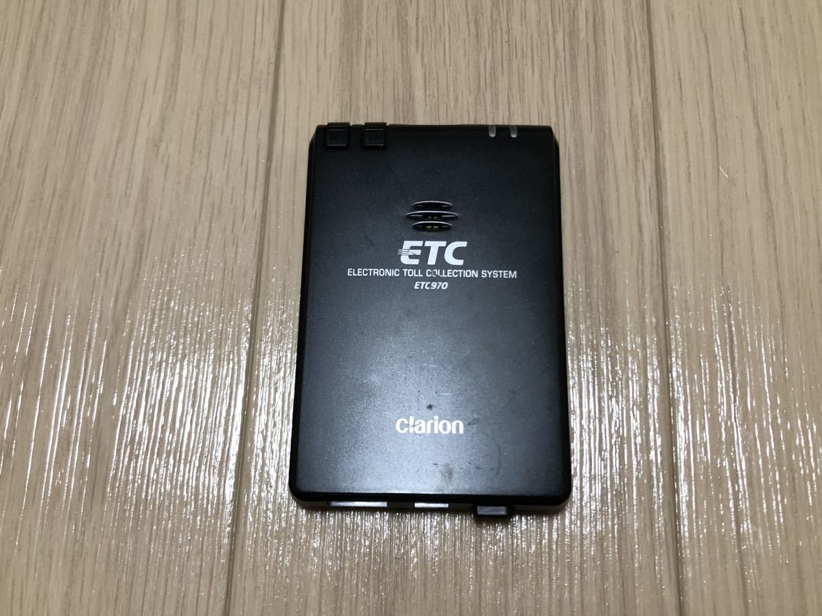 三菱重工製 クラリオンナビ連動ETC車載器 ETC970 軽自動車 三菱重工製 クラリオンナビ連動ETC車載器 ETC970 軽自動車