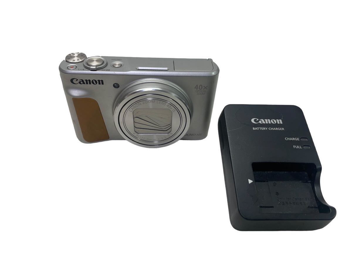 人気が高い SX740HS Canon コンパクトデジタルカメラ シルバー