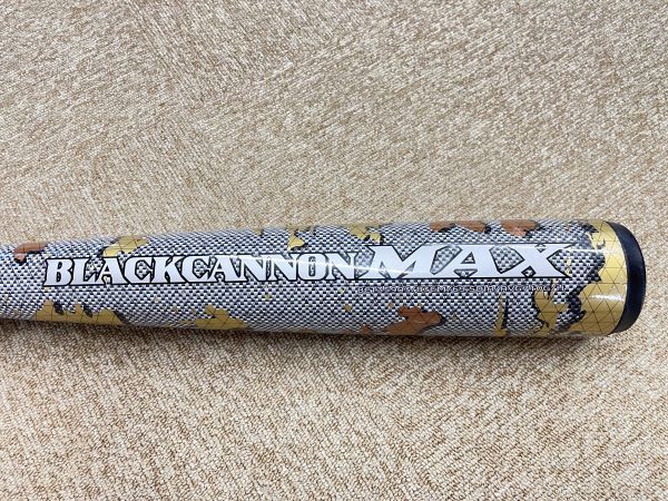 素敵な ゼット ZETT ブラックキャノンMAX 軟式 一般 野球 バット