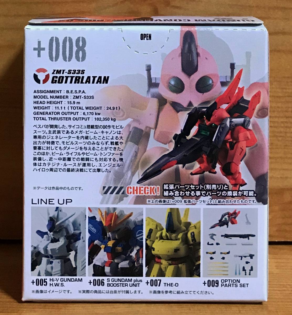 [ новый товар нераспечатанный ] Gundam темно синий балка ji#Plus02 +008goto ротанг 