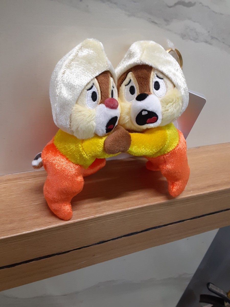 チップとデール ぬいぐるみ キーチェーン 2023 ハロウィン チップとデール ぬいぐるみ キーチェーン 2023 ハロウィン