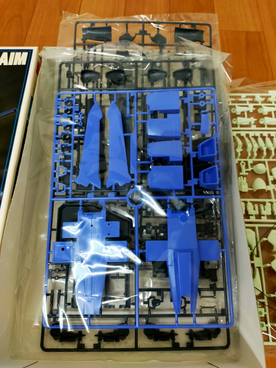 【プラモデル】重戦機エルガイム 1/144 スピリッツ装備型・エルガイム 中古 開封 未組立 / バンダイ BANDAI L・GAIM 当時物_画像3