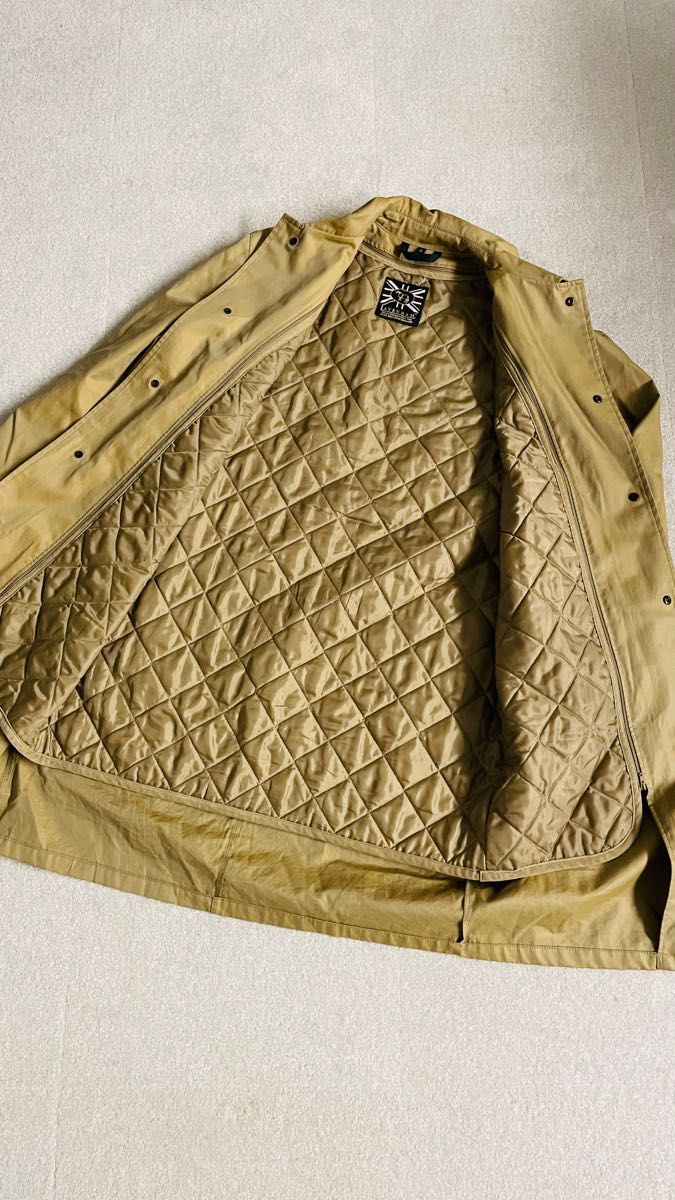 美品 ラベンハム LAVENHAM インナーキルティング38M ベージュ