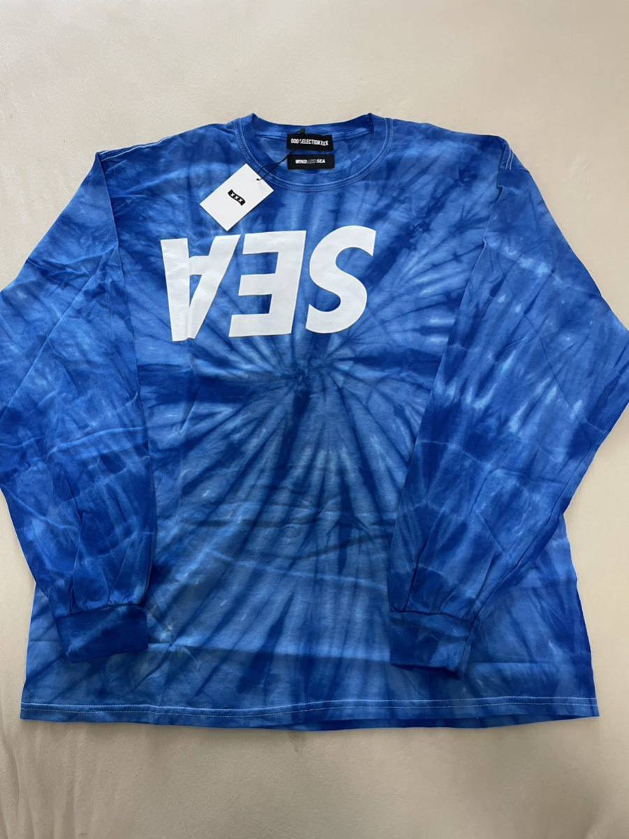 一番の ロンT sea and wind XL タイダイ ロングTシャツ ゴッド