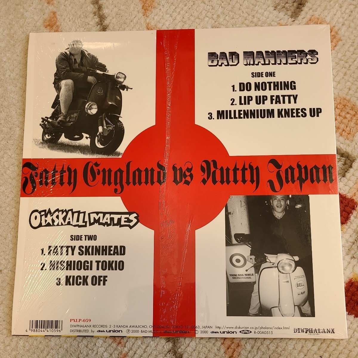 BAD MANNERS / Oi-SKALL MATES sprit『Fatty England VS Nutty Japan』の画像2