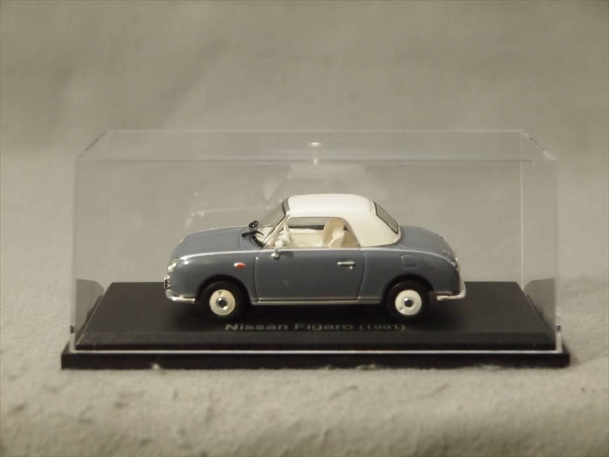 日産 フィガロ アシェット 国産名車コレクション 1/43 【模型のみ】_画像1