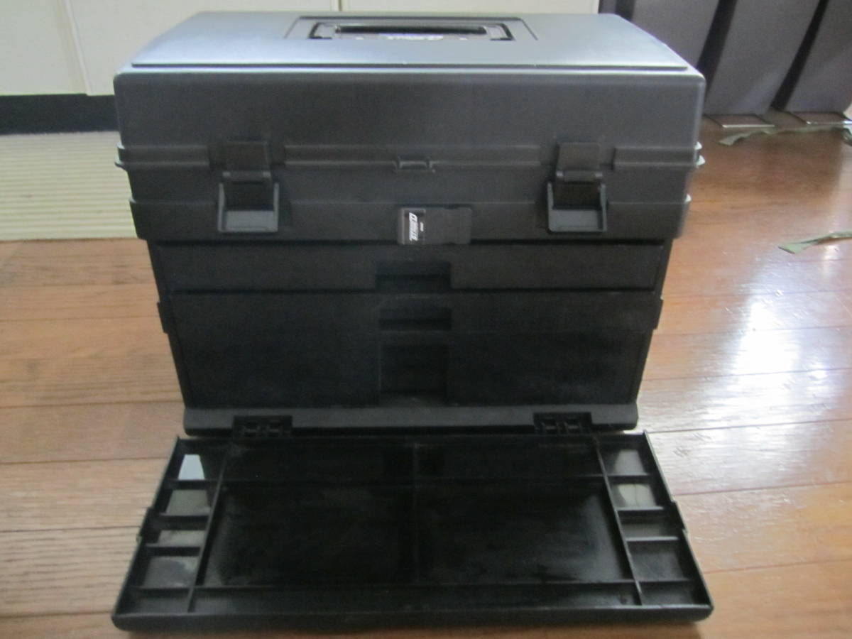 京商 ピットボックス ツールボックス 工具箱 KYOSHO PIT BOX 廃版 7480円送料別の品 最安 ブラック ホワイトロゴバージョン_画像7