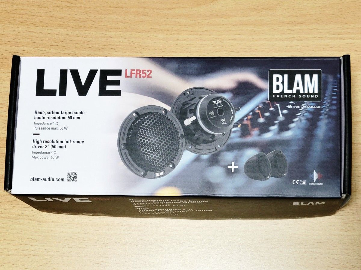 BLAM ブラム LFR52 LIVEシリーズ 5cmフルレンジスピーカー BLAM ブラム LFR52 LIVEシリーズ 5cmフルレンジスピーカー