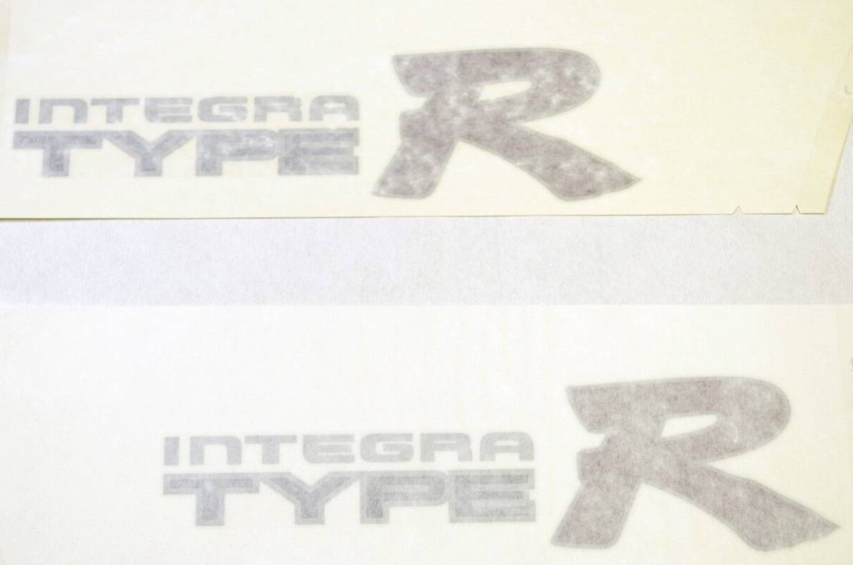 新品 ホンダ純正 インテグラ DC2 タイプR デカール ステッカー 左右セット Integra Type R RH/LH HONDA