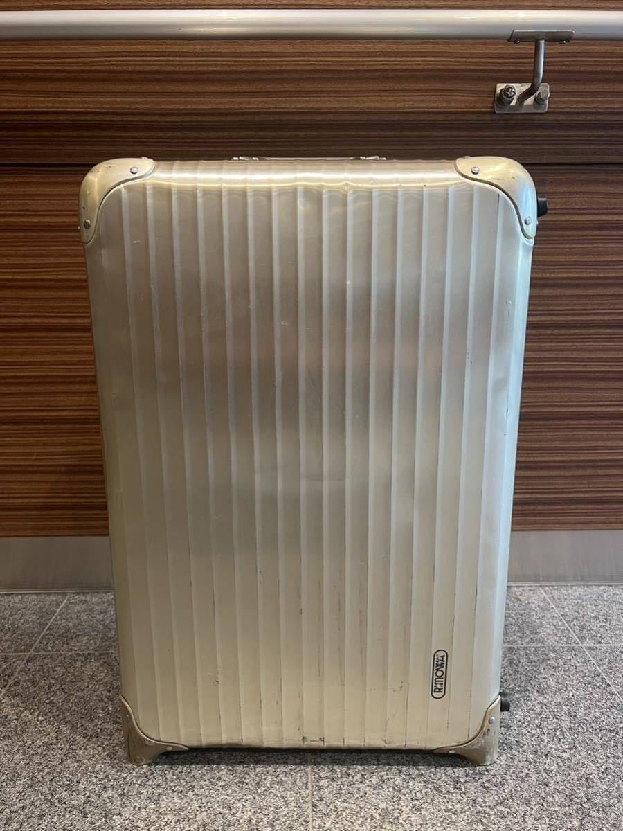 RIMOWA リモワ 63L 2輪 ゴールド キャリーケース Made In Germany レア！_画像1