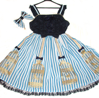 Angelic Pretty★Lucienne Dream ジャンパースカート カチューシャ 2点セット　アンジェリックプリティ JSK_画像1