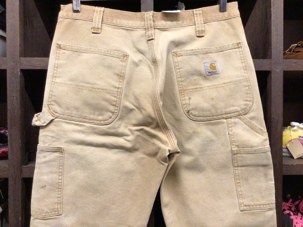 00’S CARHARTT RELAXED FIT DUCK DOUBLE KNEE WORK PANTS SIZE 32 カーハート リラックス フィット ダック ダブルニー ワーク パンツ_画像9
