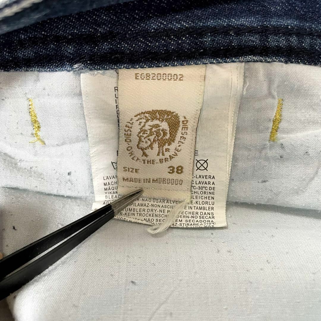 diesel DIESEL metal Logo Zip pocket Short Denim pants men's diesel DIESEL metal Logo Zip pocket Short Denim pants men's