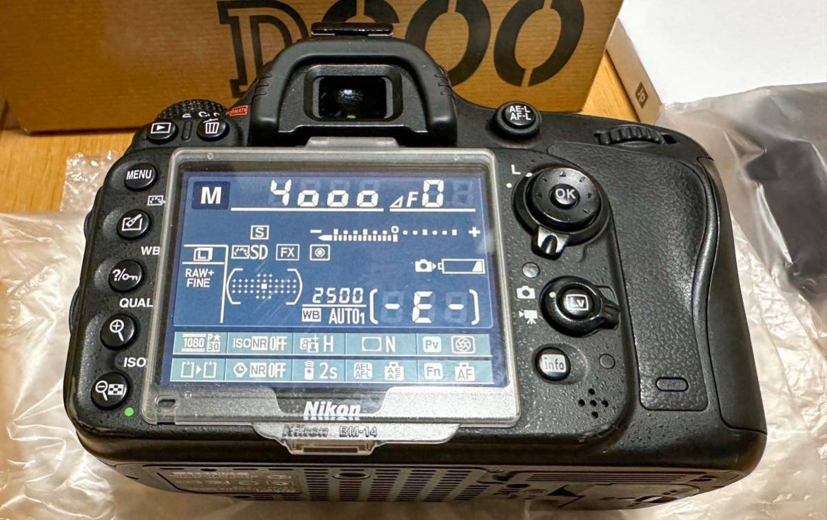 Nikon D600 ボディ / ニコン 一眼レフ_画像4