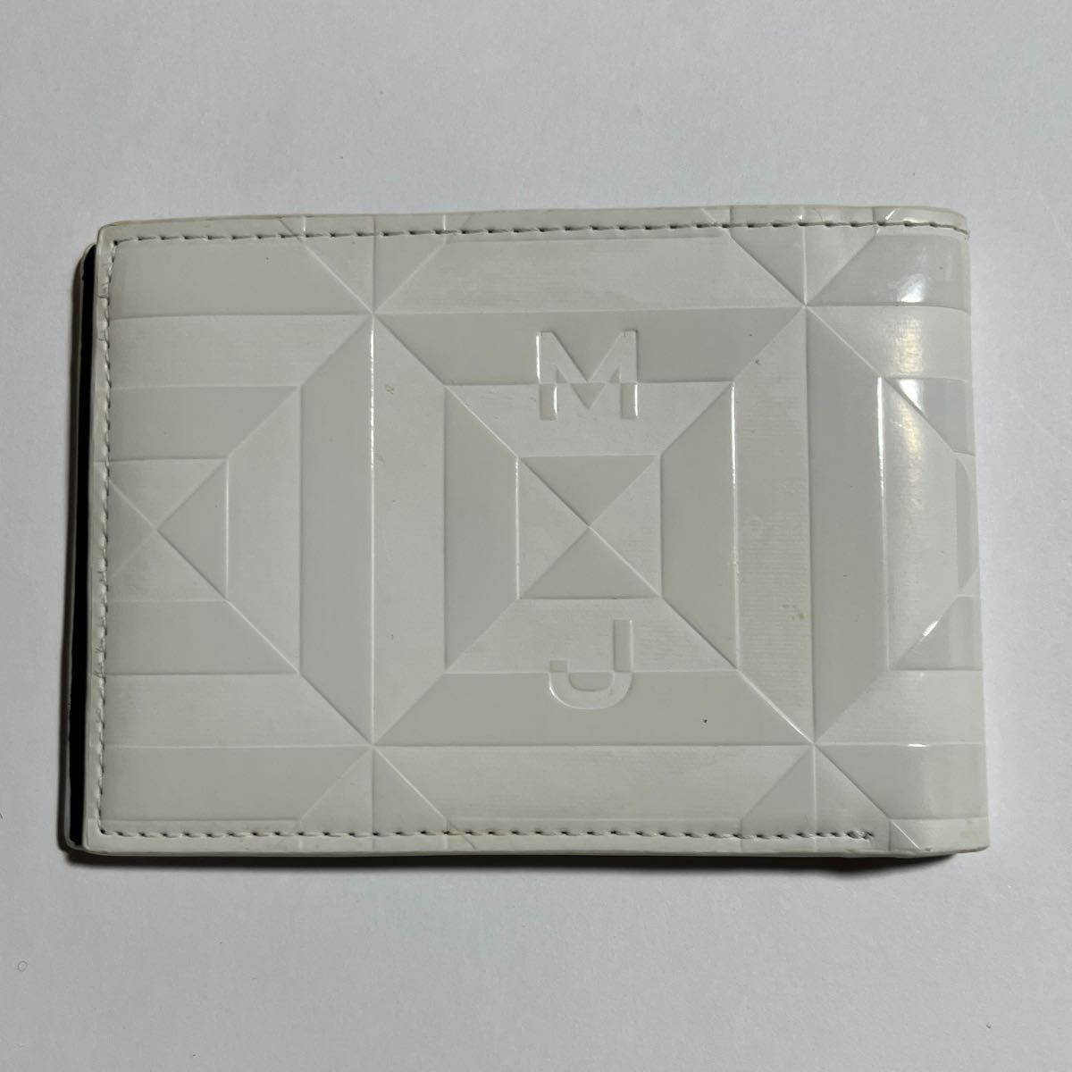 新品 Marc Jacobs 二つ折り財布 ホワイト 財布