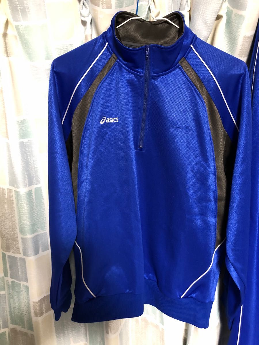 asics アシックス トレーニングウェア ジャージ 上下セット M asics アシックス トレーニングウェア ジャージ 上下セット M
