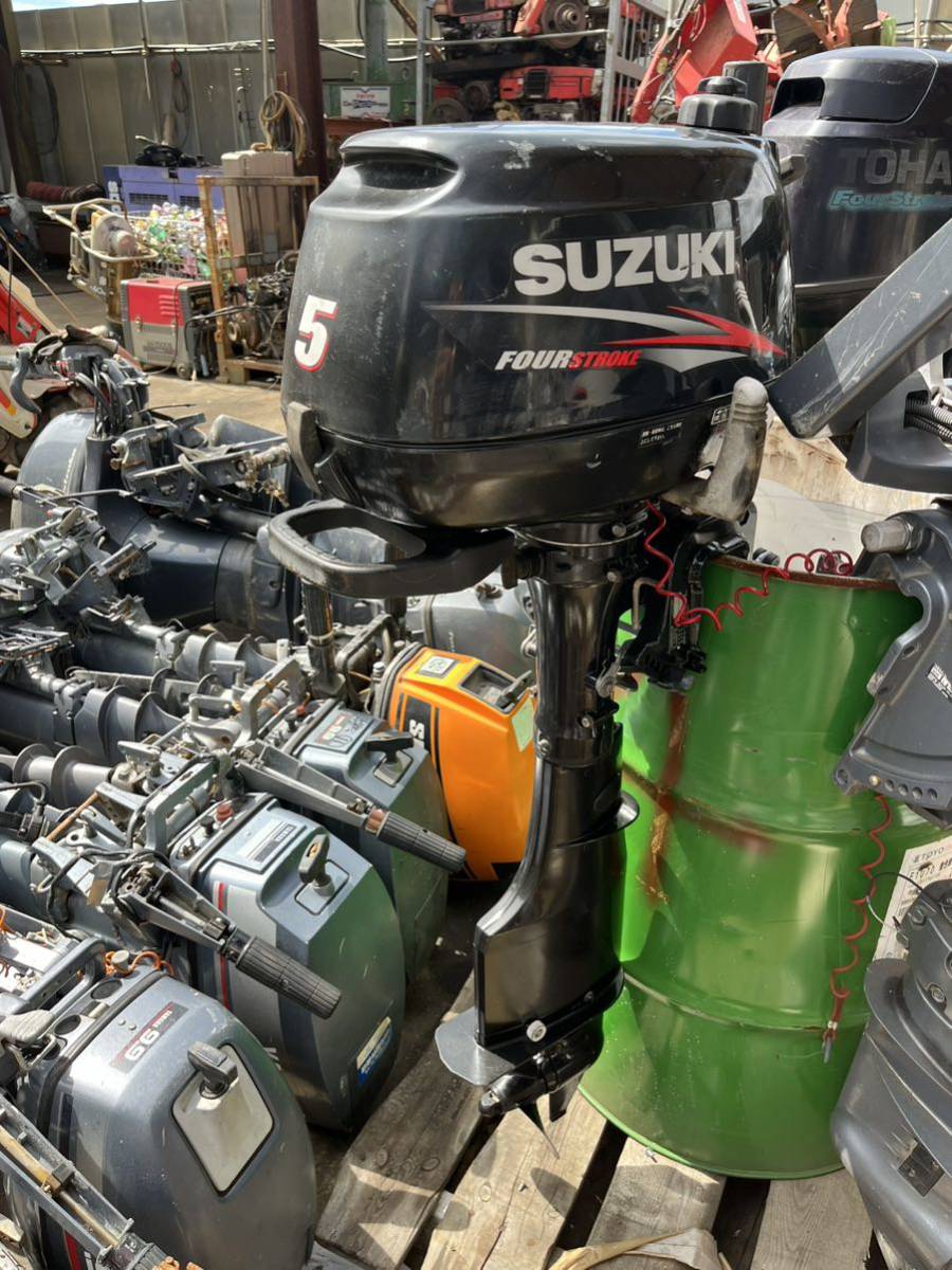 愛用 スズキ 船外機 4スト 5馬力 DF5 SUZUKI 10馬力未満