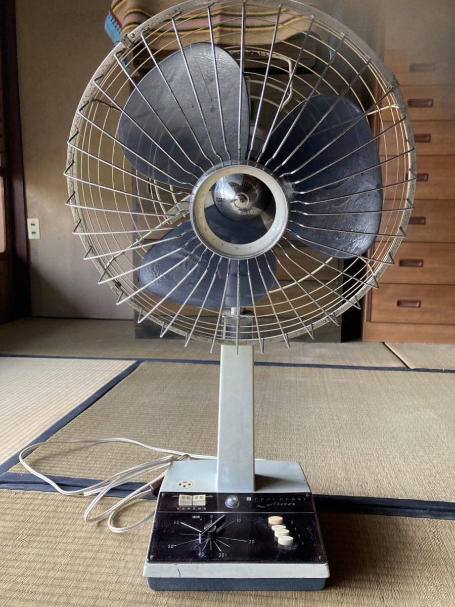 富士電機 FUJI 扇風機 Alster アルスター 首振り 当時物 昭和レトロ