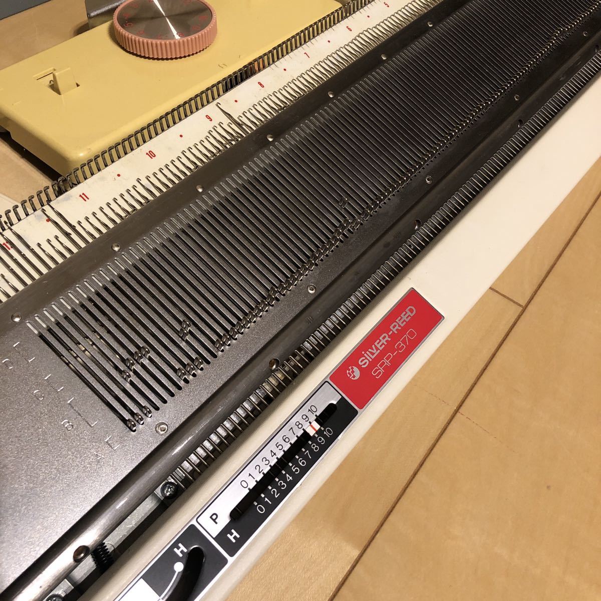 SILVER REED シルバーリード SRP-370 パイルリブニッター_画像2