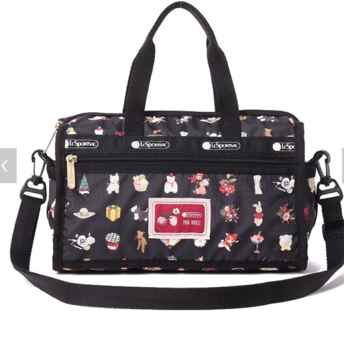 LeSportsac レスポートサック ボストンバッグ ショルダーバッグ 2way ピンクハウス　pinkhouse