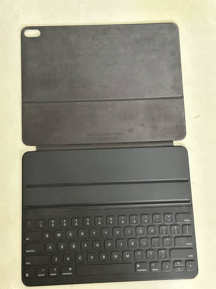 ★ 中古品:Apple 純正 Smart Keyboard Folio A2039 US配列 スマートキーボード アップル iPad pro 12.9インチ 第3世代 対応 ★