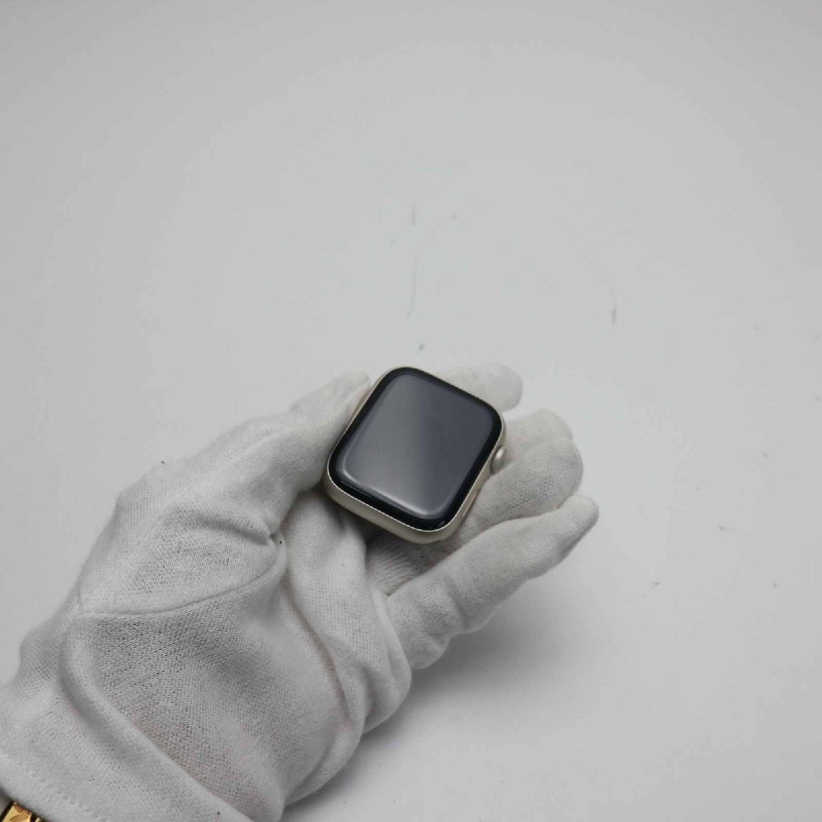 美品 Apple Watch Series8 45mm GPS スターライト スマホ 中古あすつく 土日祝発送 即日発送_画像3