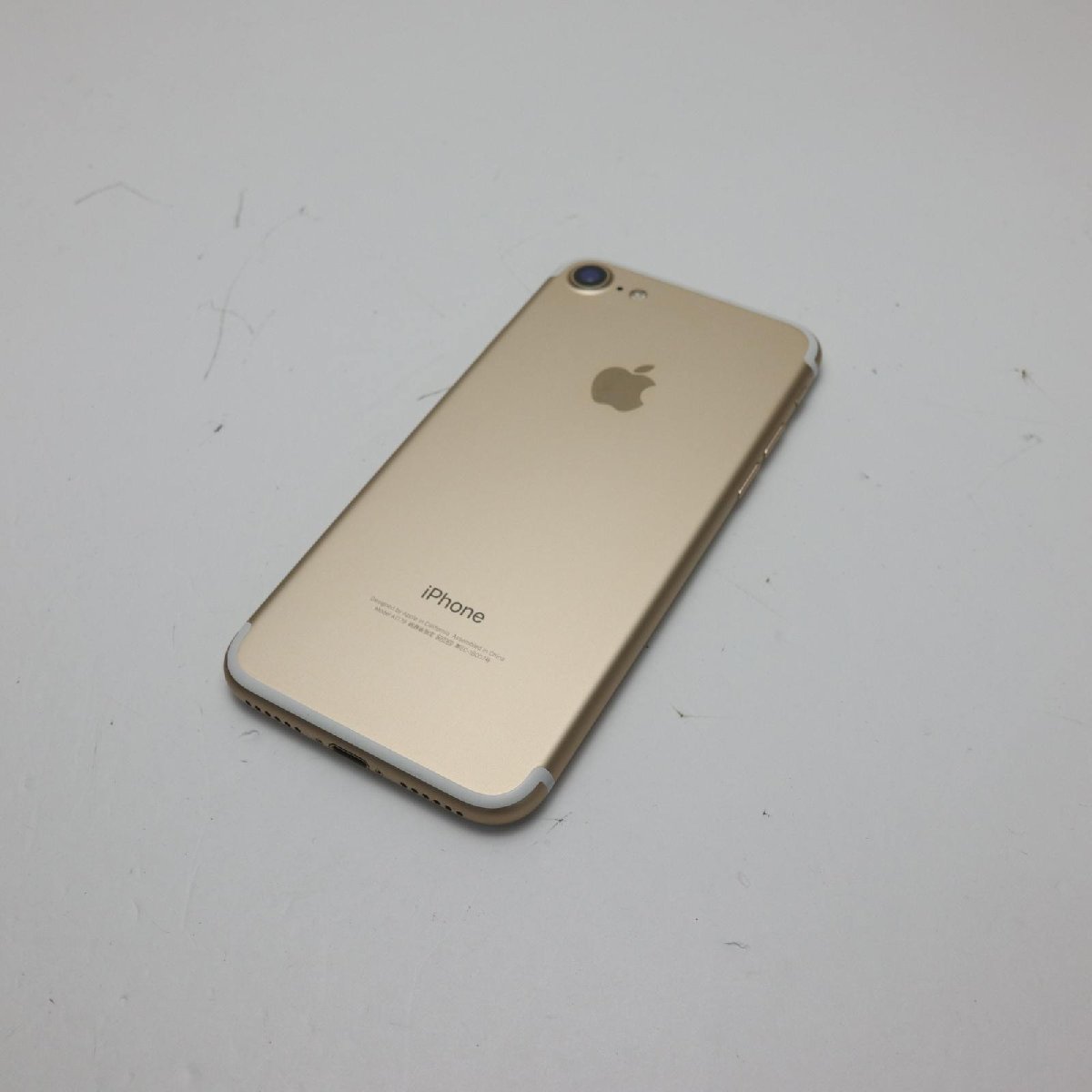 新品同様 SIMフリー iPhone7 32GB ゴールド 即日発送 スマホ apple