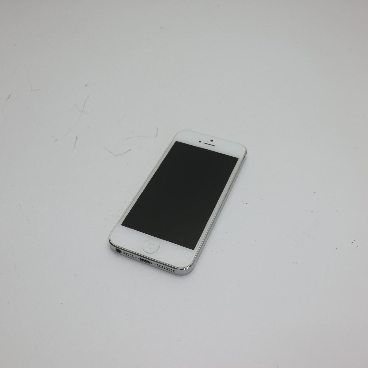 美品 iPhone5 64GB ホワイト 判定○ 即日発送 スマホ Apple SOFTBANK 本体 白ロム あすつく 土日祝発送OK_画像1