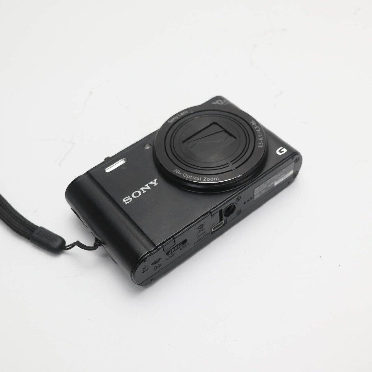 最も完璧な デジカメ 即日発送 ブラック Cyber-shot DSC-WX300 美品
