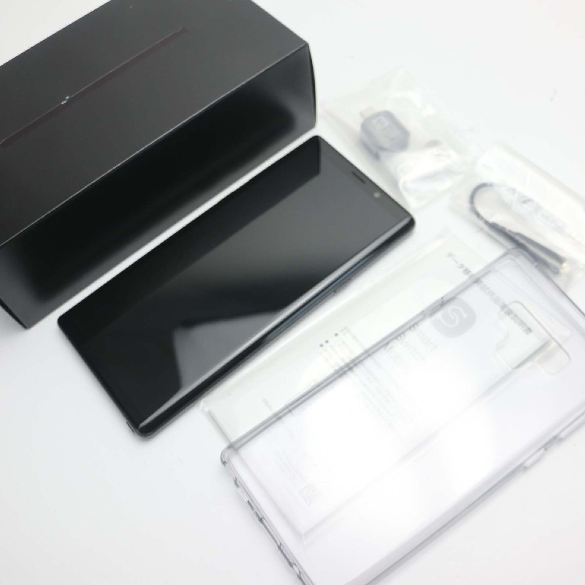 春夏新作モデル Note9 Galaxy SC-01L 新品同様 ミッドナイトブラック