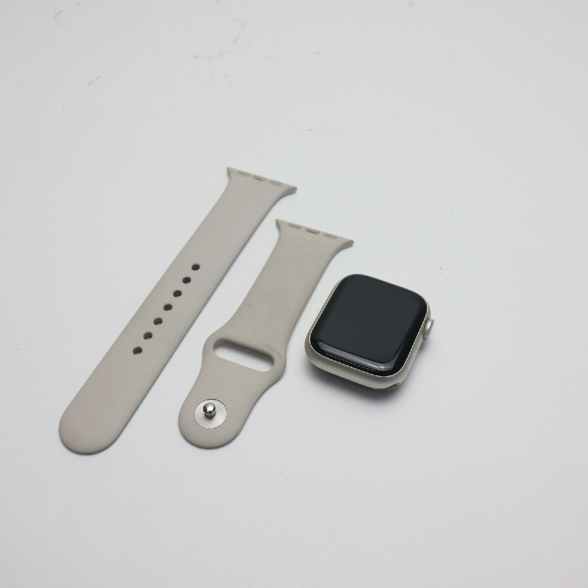 美品 Apple Watch Series8 41mm GPS スターライト スマホ 中古あすつく 土日祝発送 即日発送