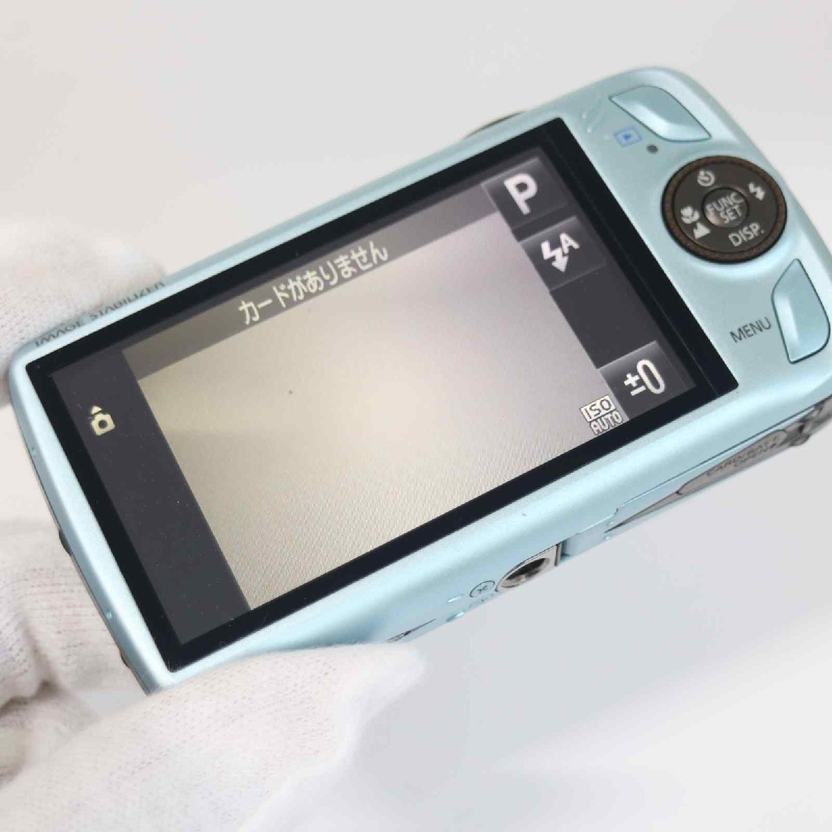 驚きの値段 デジタルカメラ デジカメ Canon 即日発送 ブルー IS 930