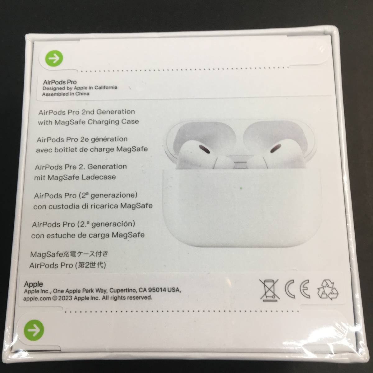 Apple AirPods Pro 第2世代モデル MQDZP/A 平行輸入品⑤ 未