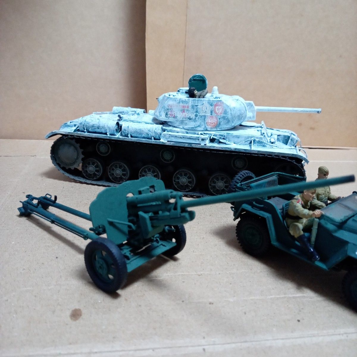 ソビエト軍用車輌など　1/35　ジオラマ用