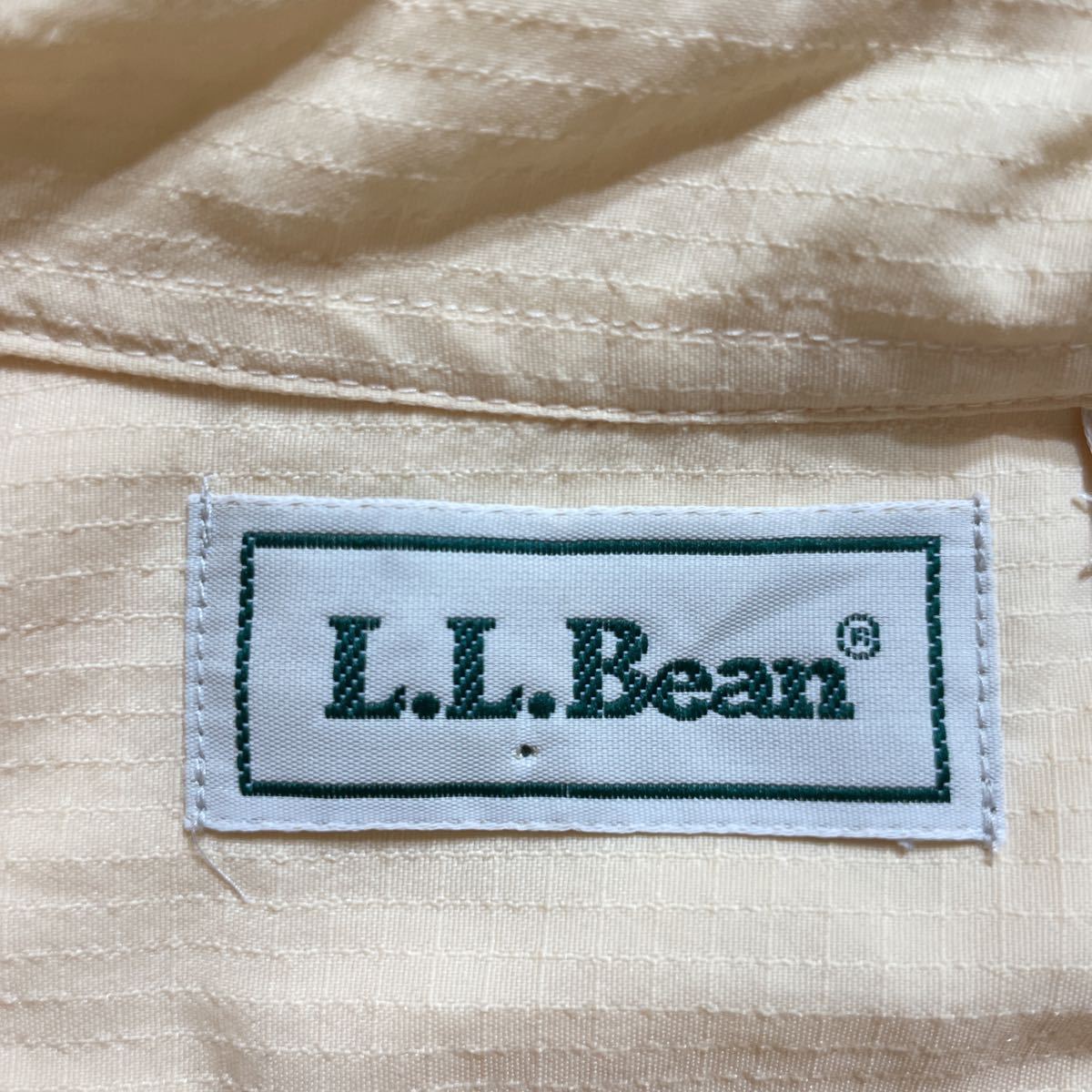 253 美品 L.L.Bean エルエルビーン リネン100 長袖 シャツ ワークシャツ 麻 アウトドア キャンプ サイズSM レディース 30905N_画像3