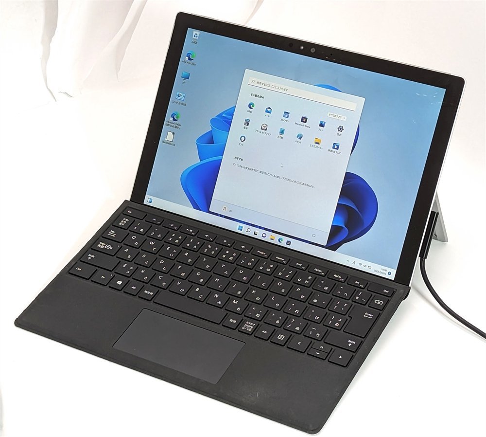 1円～ 中古美品Microsoft タブレット純正キーボード付Surface Pro 4 第