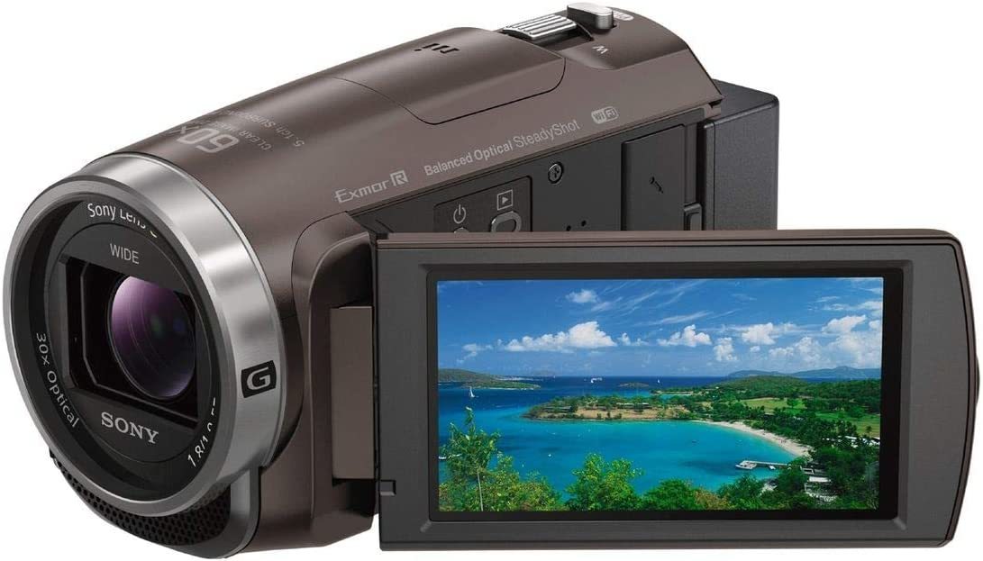 (品)ソニー ビデオカメラ Handycam 光学30倍 内蔵メモリー64GB ブロンズブラウ
