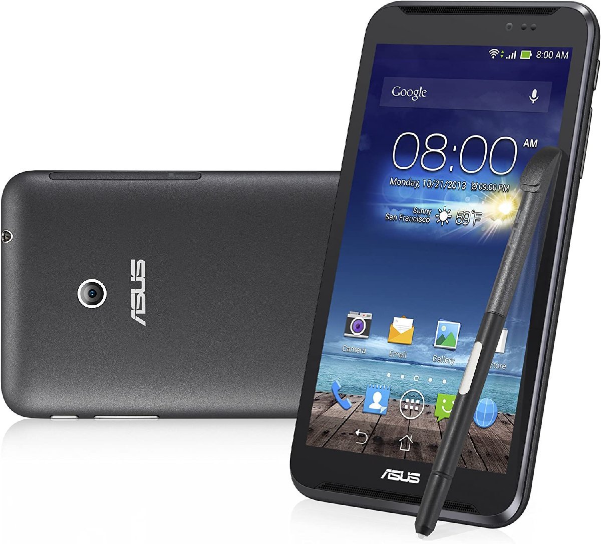 (中古品)Asus Tablet (Android 4.2. 2/6inch Touch/Z2580/G/G/BT3/Micro SIM) , blk
