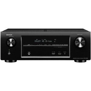 ふるさと割】 (中古品)DENON AVR-2113-K ブラック AVサラウンド