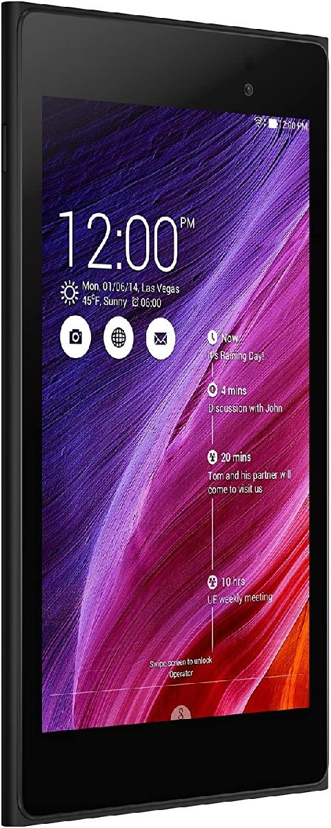 人気定番 (中古品)ASUS MeMO Pad 7 LTE Model ( Android 4.4.4.2 / 7 inch / Atom Z3560 / eM 本体