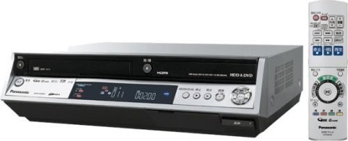 (品)パナソニック 250GB DVDレコーダー VHSビデオ一体型 DIGA DMR-EX200V