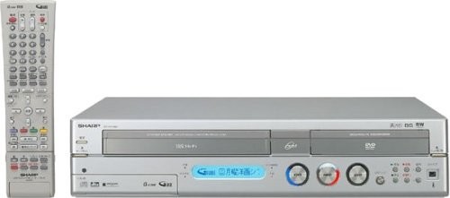 (中古品)シャープ 250GB ビデオ一体型DVDレコーダー DV-HRW55