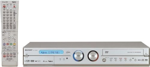 (中古品)SHARP ハードディスク一体型DVDレコーダー DV-HR500 HDD250GB/BSアナログ内_画像1