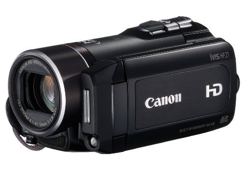 (品)Canon ハイビジョンデジタルビデオカメラ iVIS HF21