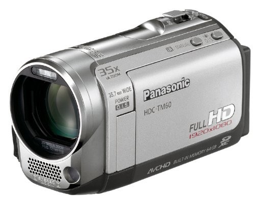 【超新作】 (中古品)パナソニック デジタルハイビジョンビデオカメラ TM60 サニーシルバー HDC- その他